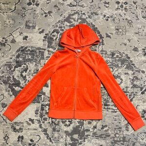 Juicy couture bright Orange Hooded Jacket